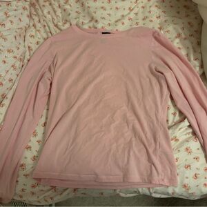 bubble gum pink garage long sleeve